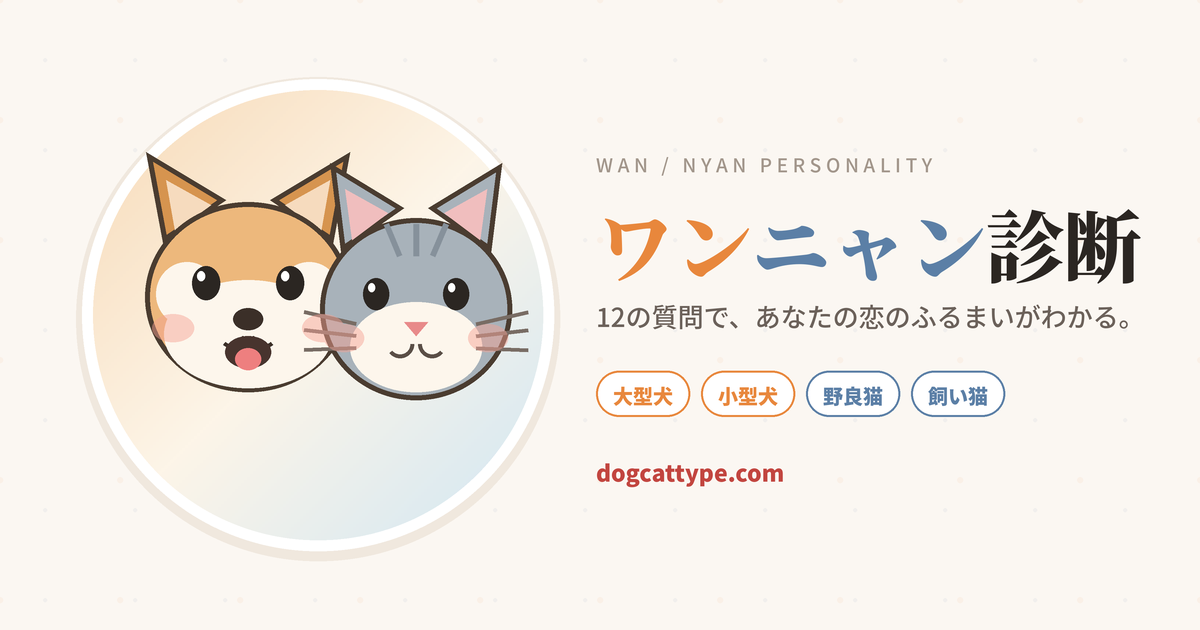 ワンニャン診断